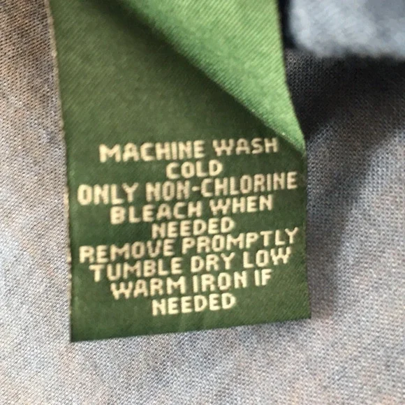 Lauren Jeans Co Blue Ruffle‎ Button Front Shirt - Picture 6 of 9